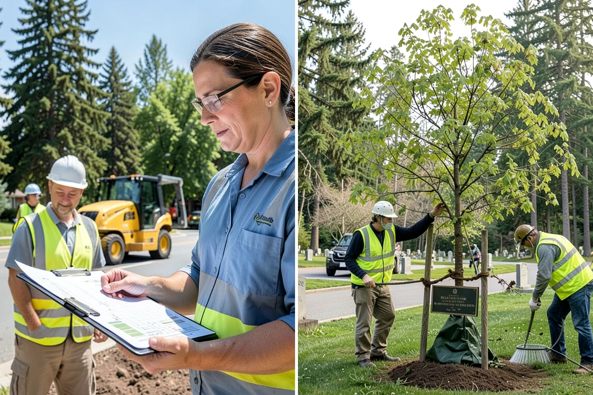 Parking Lot Cleaning in Lakewood, Pierce County, WA - Survey lot size, surface type, and staining with staff