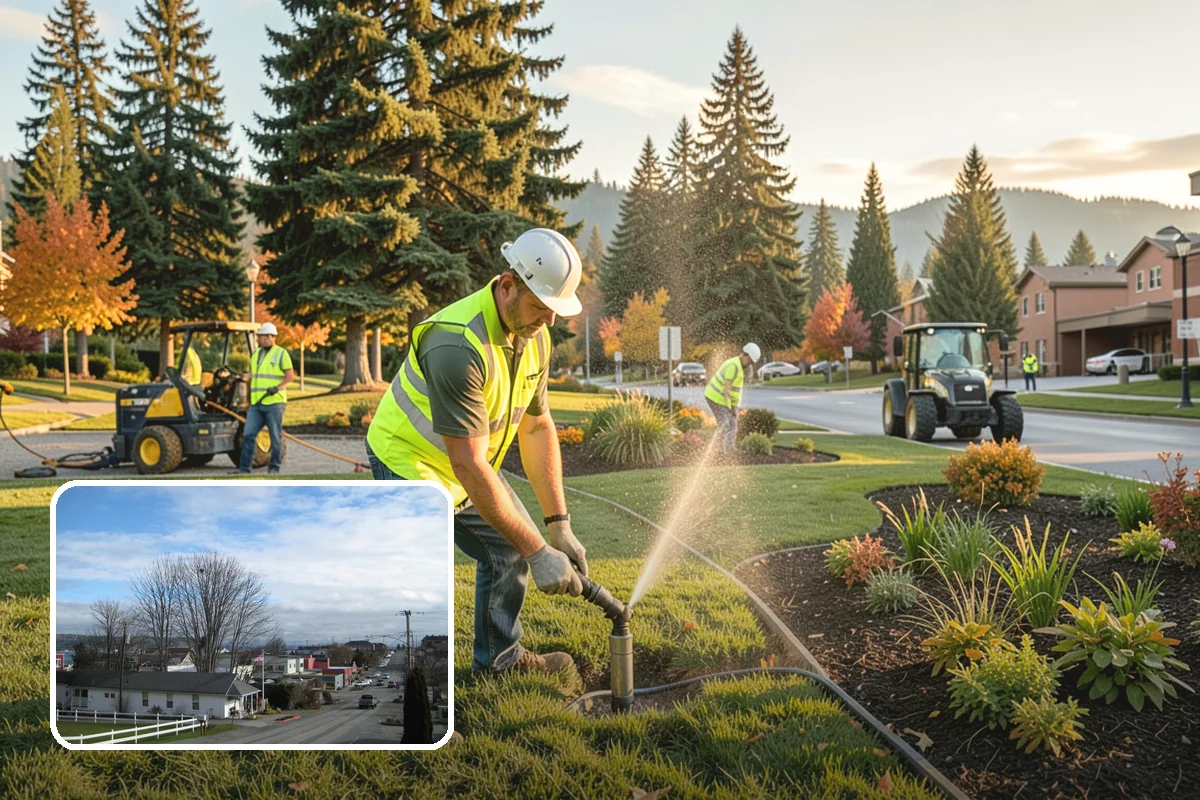 Parking Lot Cleaning in Langley, Island County, WA - Removes oil, gum, and grime that stain lot surfaces