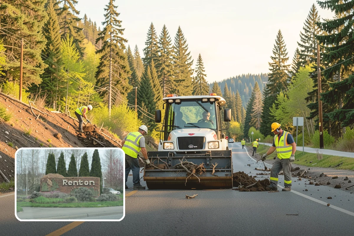 Parking Lot Cleaning in Renton, King County, WA - Removes oil, gum, and grime that stain lot surfaces