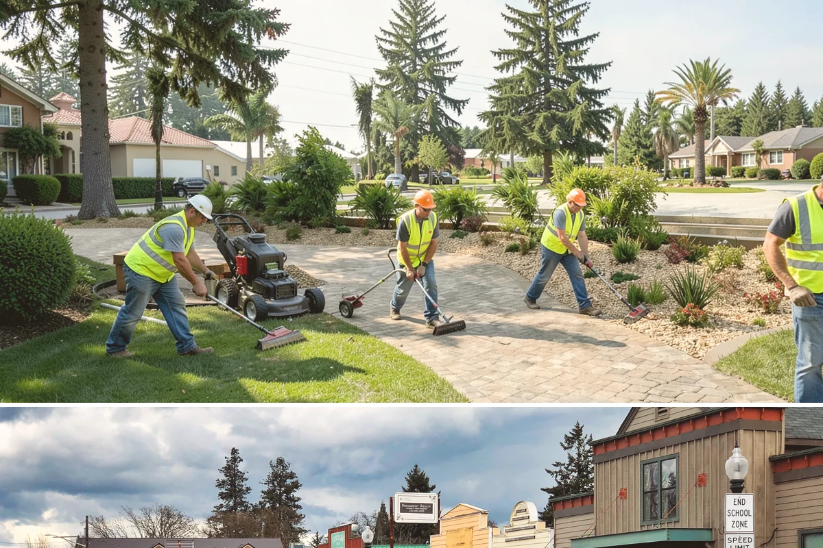 Parking Lot Cleaning in Roy, Pierce County, WA - Parking-lot cleaning is best scheduled in dry spring and summer months when surfaces dry quickly and closures can be kept short.