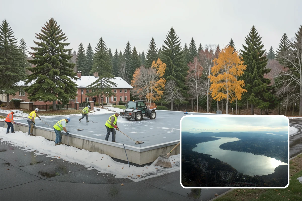 Parking Lot Cleaning in Sammamish, King County, WA - Removes oil, gum, and grime that stain lot surfaces