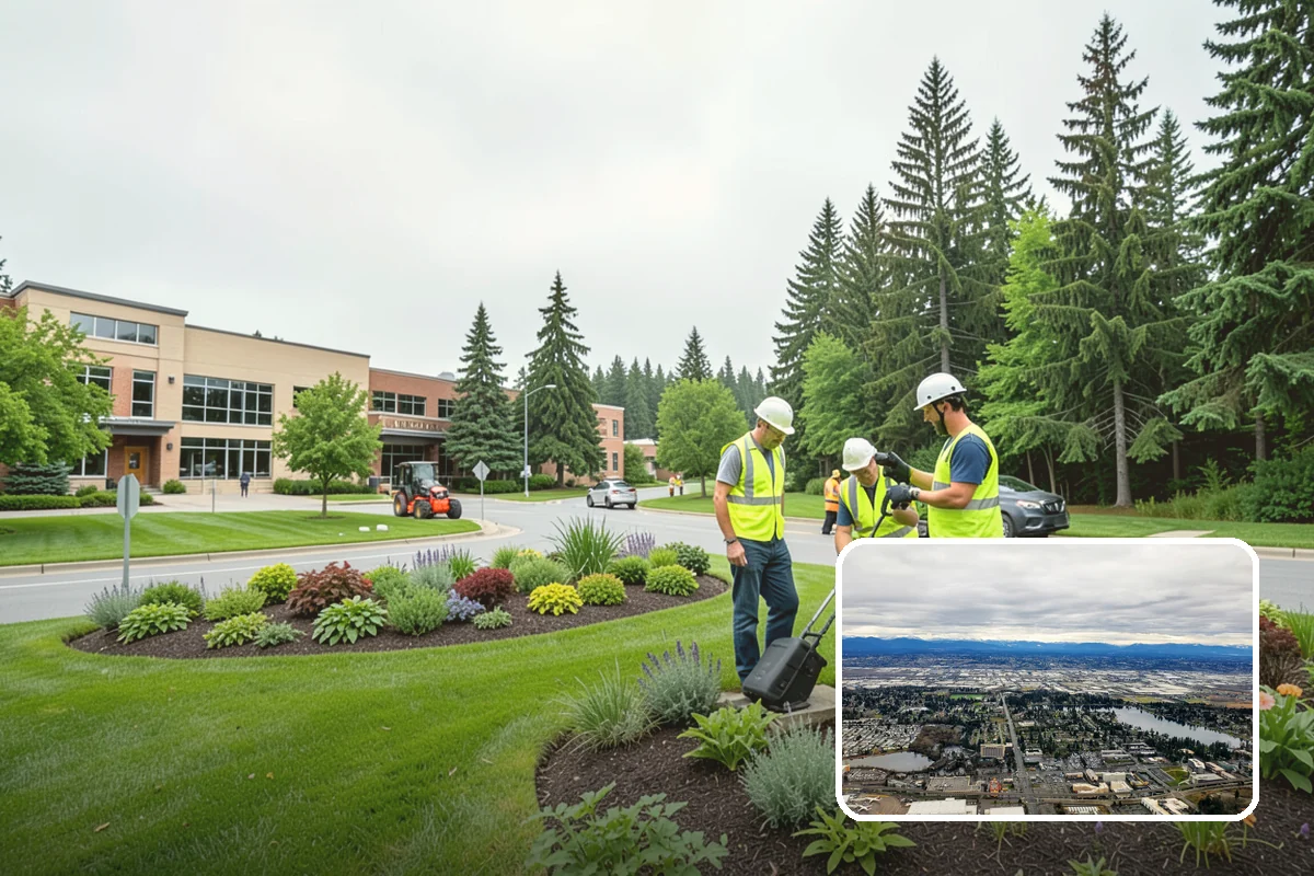Parking Lot Cleaning in SeaTac, King County, WA - Removes oil, gum, and grime that stain lot surfaces