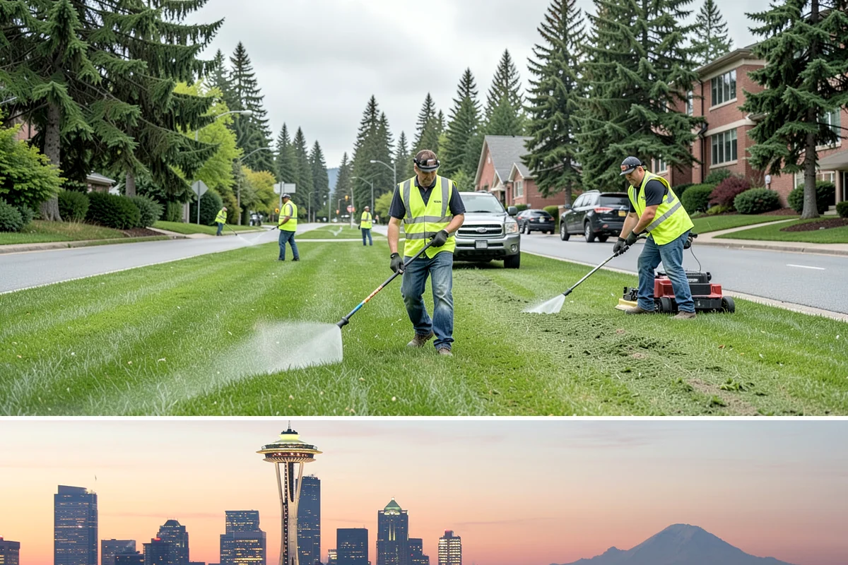 Parking Lot Cleaning in Seattle, King County, WA - Parking-lot cleaning is best scheduled in dry spring and summer months when surfaces dry quickly and closures can be kept short.