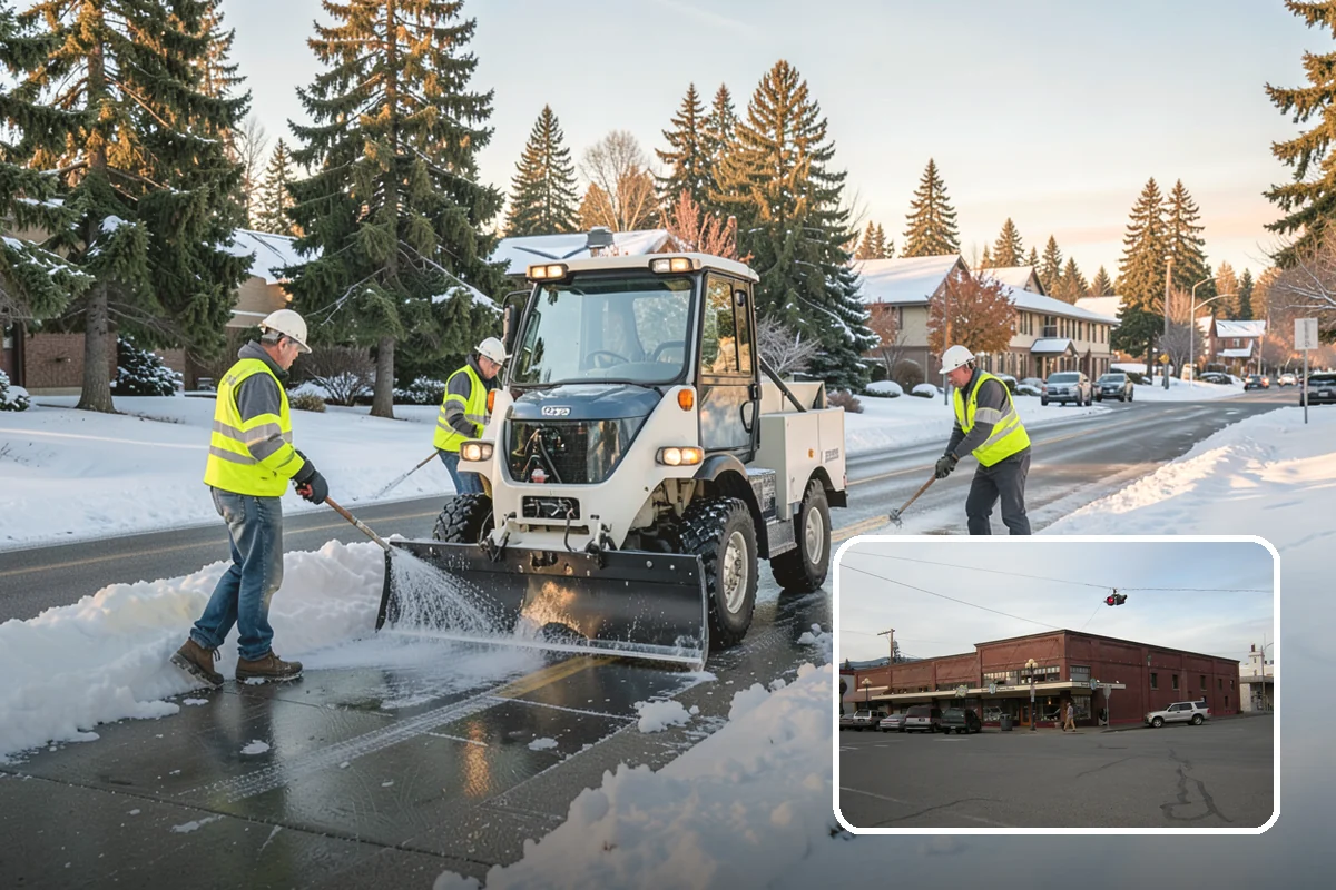 Parking Lot Cleaning in Sedro-Woolley, Skagit County, WA - Removes oil, gum, and grime that stain lot surfaces
