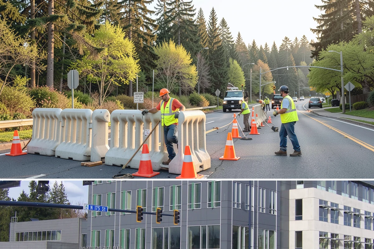Parking Lot Cleaning in Shoreline, King County, WA - Parking-lot cleaning is best scheduled in dry spring and summer months when surfaces dry quickly and closures can be kept short.
