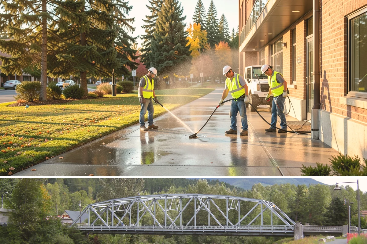 Parking Lot Cleaning in Skykomish, King County, WA - Parking-lot cleaning is best scheduled in dry spring and summer months when surfaces dry quickly and closures can be kept short.