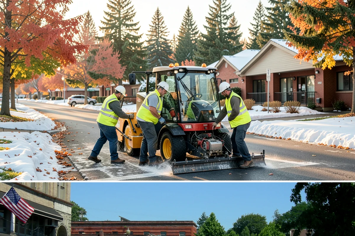Parking Lot Cleaning in Snohomish, Snohomish County, WA - Parking-lot cleaning is best scheduled in dry spring and summer months when surfaces dry quickly and closures can be kept short.