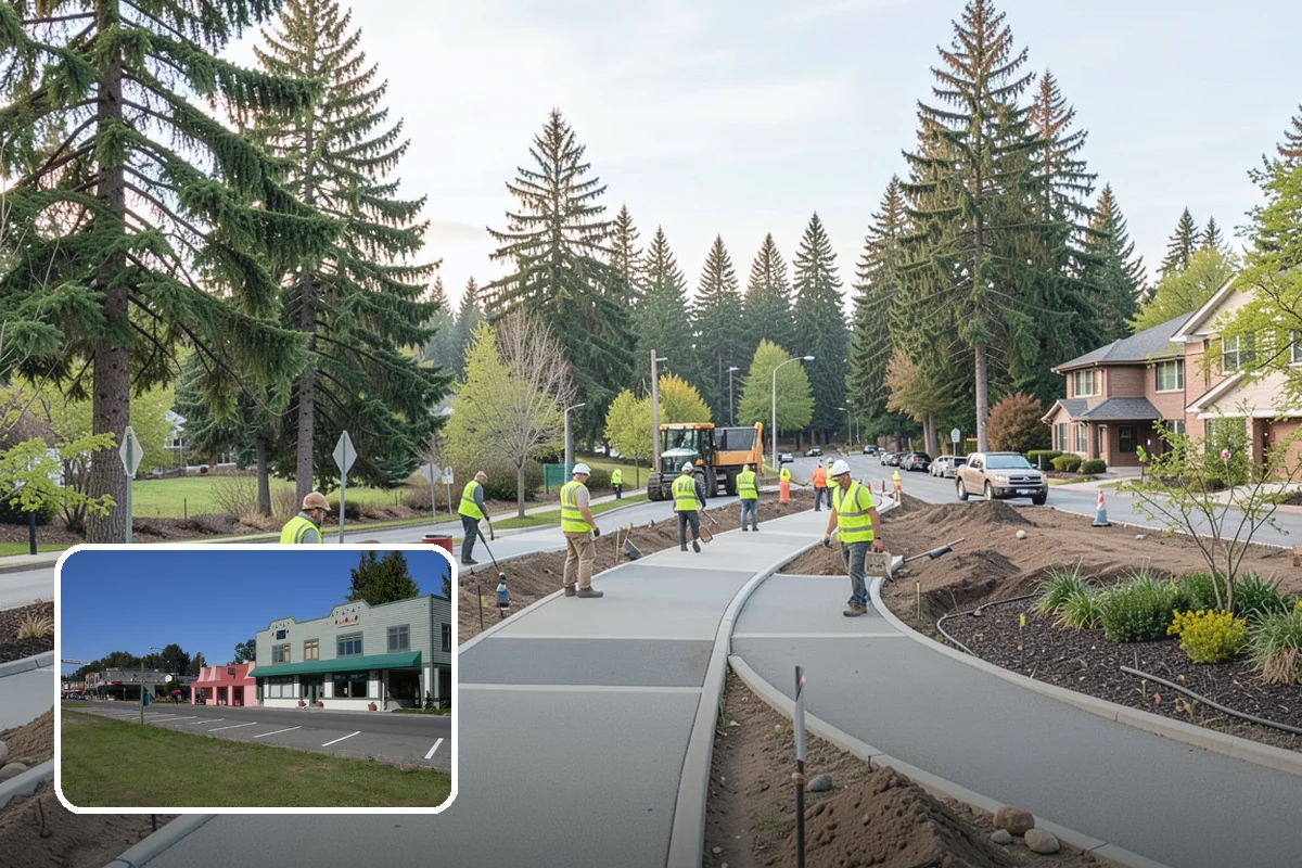 Parking Lot Cleaning in Snoqualmie, King County, WA - Removes oil, gum, and grime that stain lot surfaces