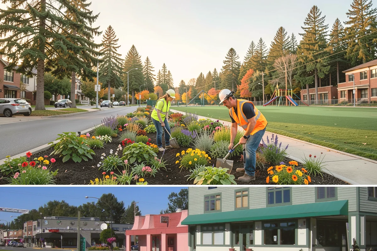 Parking Lot Cleaning in Snoqualmie, King County, WA - Parking-lot cleaning is best scheduled in dry spring and summer months when surfaces dry quickly and closures can be kept short.
