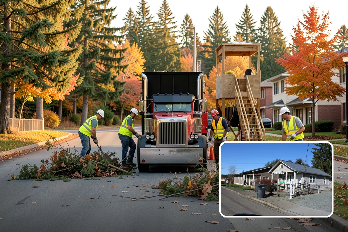 Parking Lot Cleaning in South Prairie, Pierce County, WA - Removes oil, gum, and grime that stain lot surfaces