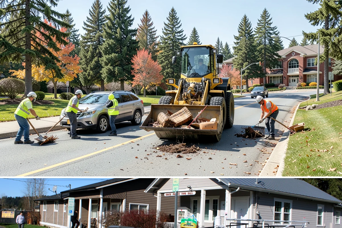 Parking Lot Cleaning in South Prairie, Pierce County, WA - Parking-lot cleaning is best scheduled in dry spring and summer months when surfaces dry quickly and closures can be kept short.