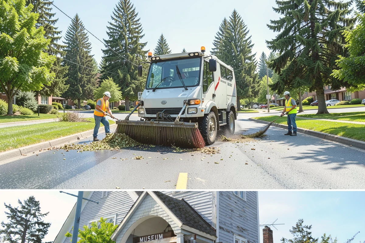 Parking Lot Cleaning in Steilacoom, Pierce County, WA - Parking-lot cleaning is best scheduled in dry spring and summer months when surfaces dry quickly and closures can be kept short.