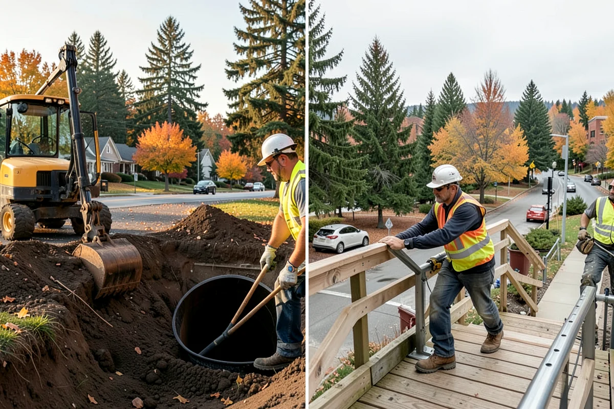Parking Lot Lighting in Arlington, Snohomish County, WA - Assess pole fixtures, photocells, timers, and coverage
