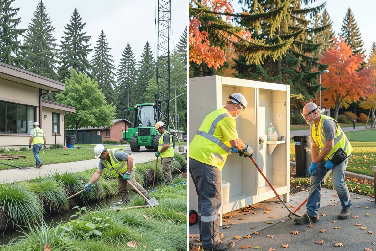 Parking Lot Lighting in Auburn, King County, WA - Assess pole fixtures, photocells, timers, and coverage