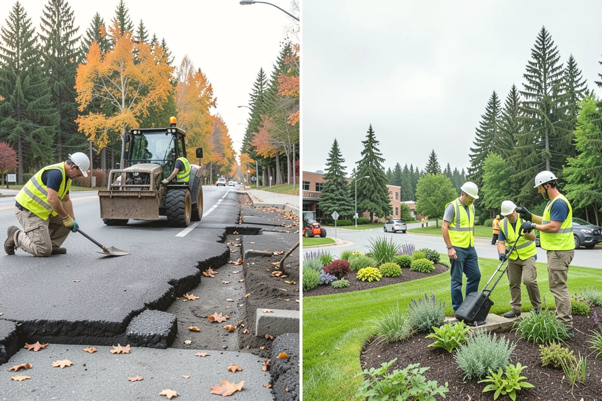 Parking Lot Lighting in Black Diamond, King County, WA - Assess pole fixtures, photocells, timers, and coverage