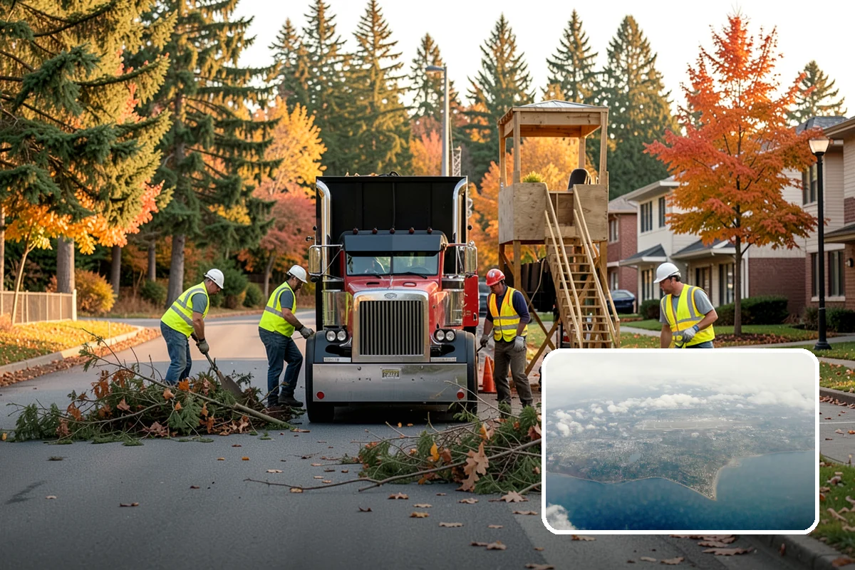 Parking Lot Lighting in Burien, King County, WA - Improves safety and crime deterrence in public lots