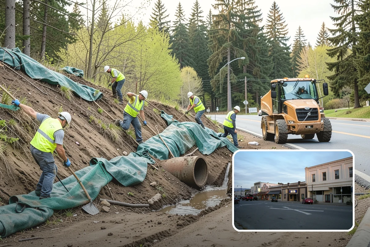 Parking Lot Lighting in Burlington, Skagit County, WA - Improves safety and crime deterrence in public lots