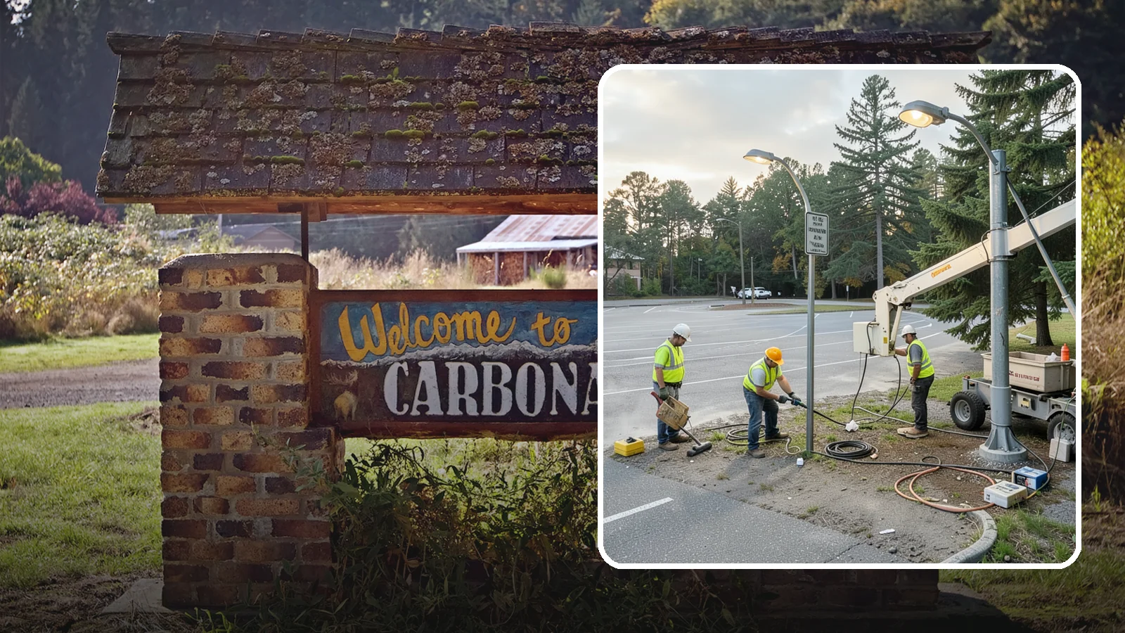 Parking Lot Lighting in Carbonado, Pierce County, WA - Maintenance and repair of pole-mounted parking lot lighting at public facilities and transit sites.