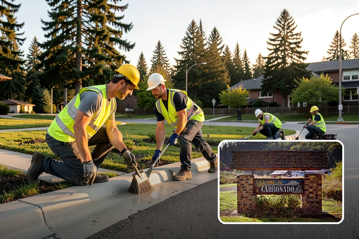 Parking Lot Lighting in Carbonado, Pierce County, WA - Improves safety and crime deterrence in public lots