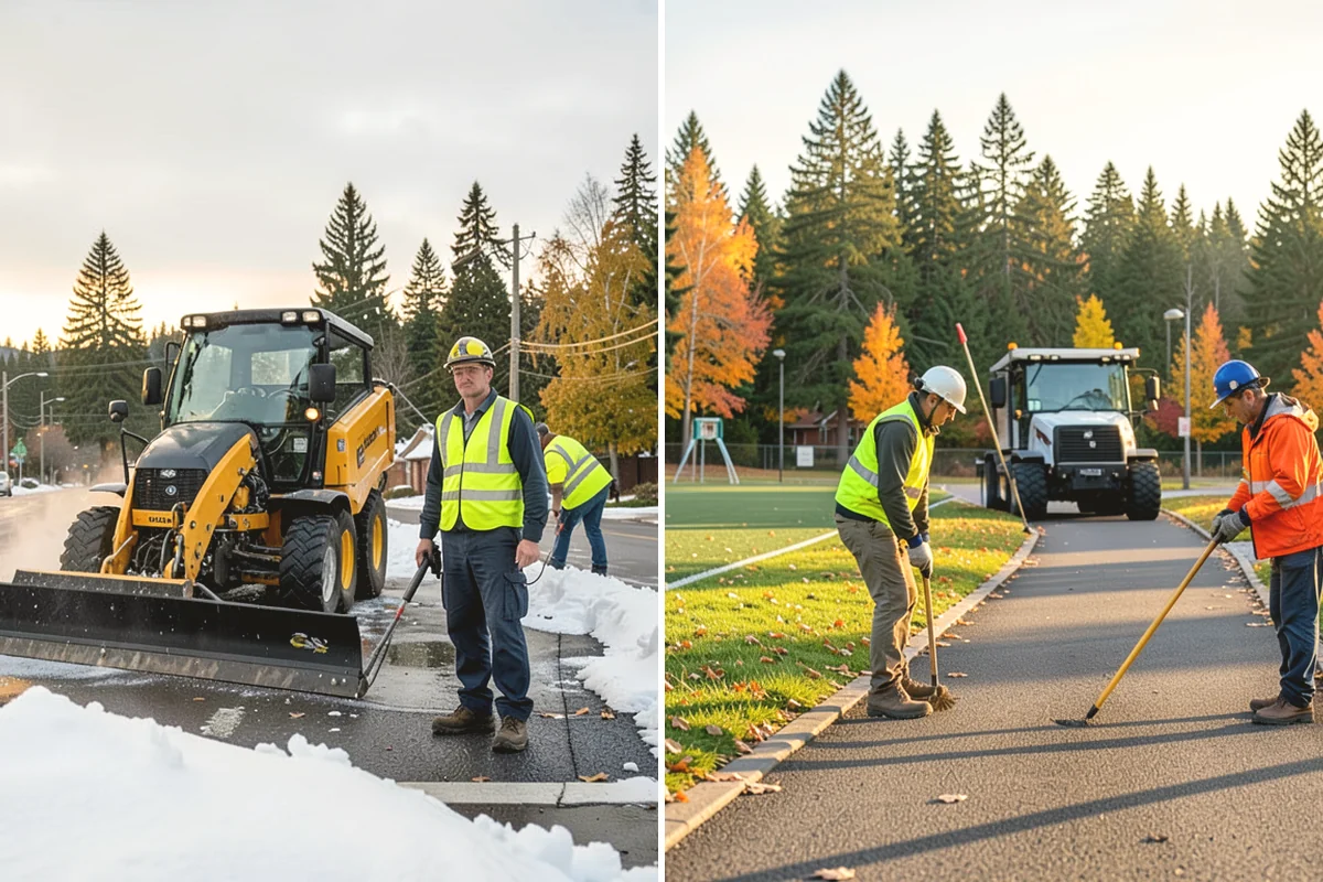 Parking Lot Lighting in Carbonado, Pierce County, WA - Assess pole fixtures, photocells, timers, and coverage