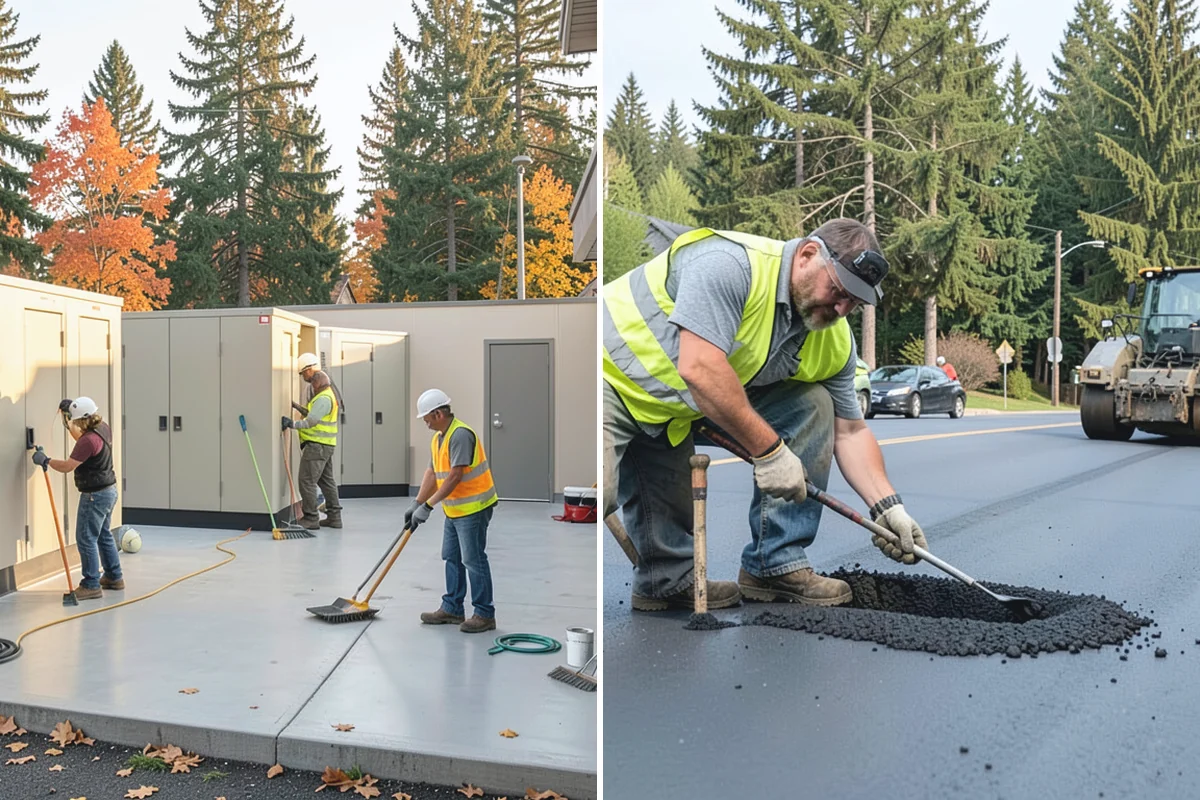 Parking Lot Lighting in Coupeville, Island County, WA - Assess pole fixtures, photocells, timers, and coverage