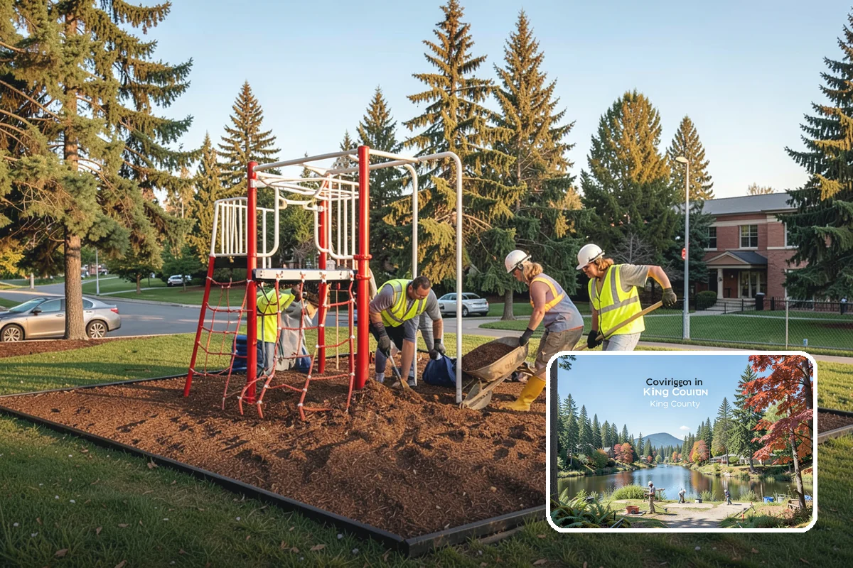 Parking Lot Lighting in Covington, King County, WA - Improves safety and crime deterrence in public lots