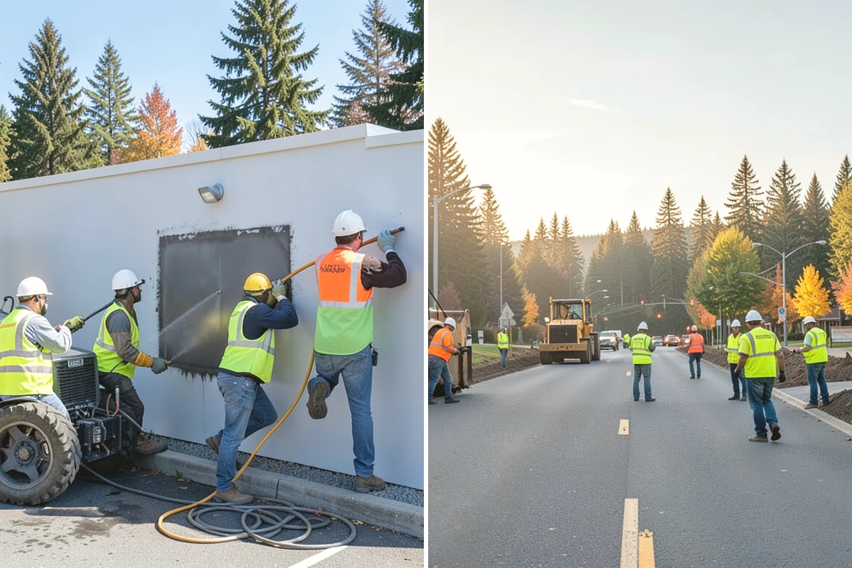 Parking Lot Lighting in Covington, King County, WA - Assess pole fixtures, photocells, timers, and coverage