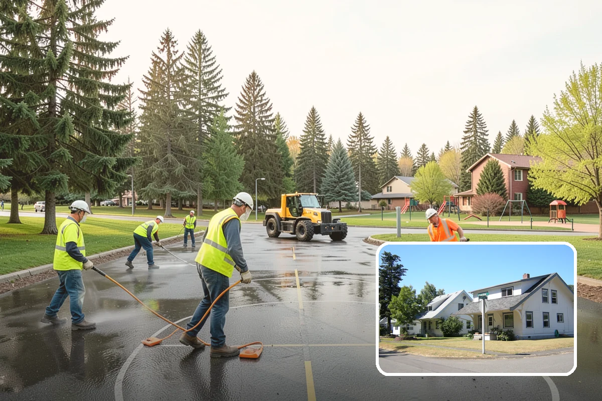 Parking Lot Lighting in DuPont, Pierce County, WA - Improves safety and crime deterrence in public lots