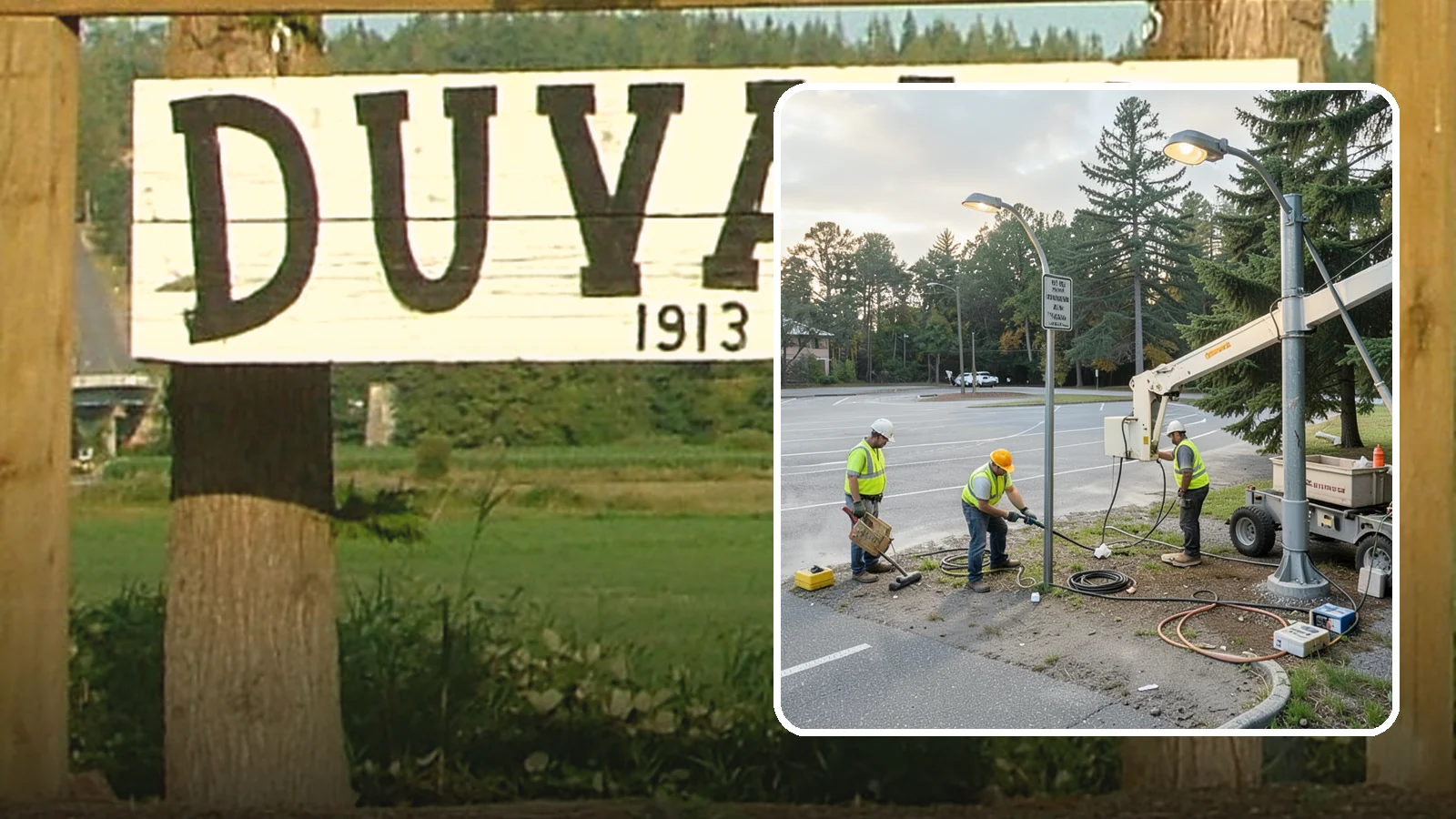 Parking Lot Lighting in Duvall, King County, WA - Maintenance and repair of pole-mounted parking lot lighting at public facilities and transit sites.