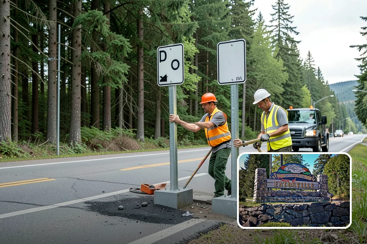 Parking Lot Lighting in Eatonville, Pierce County, WA - Improves safety and crime deterrence in public lots