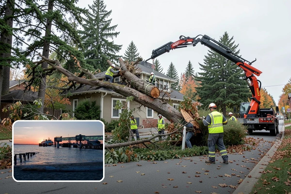 Parking Lot Lighting in Edmonds, Snohomish County, WA - Improves safety and crime deterrence in public lots