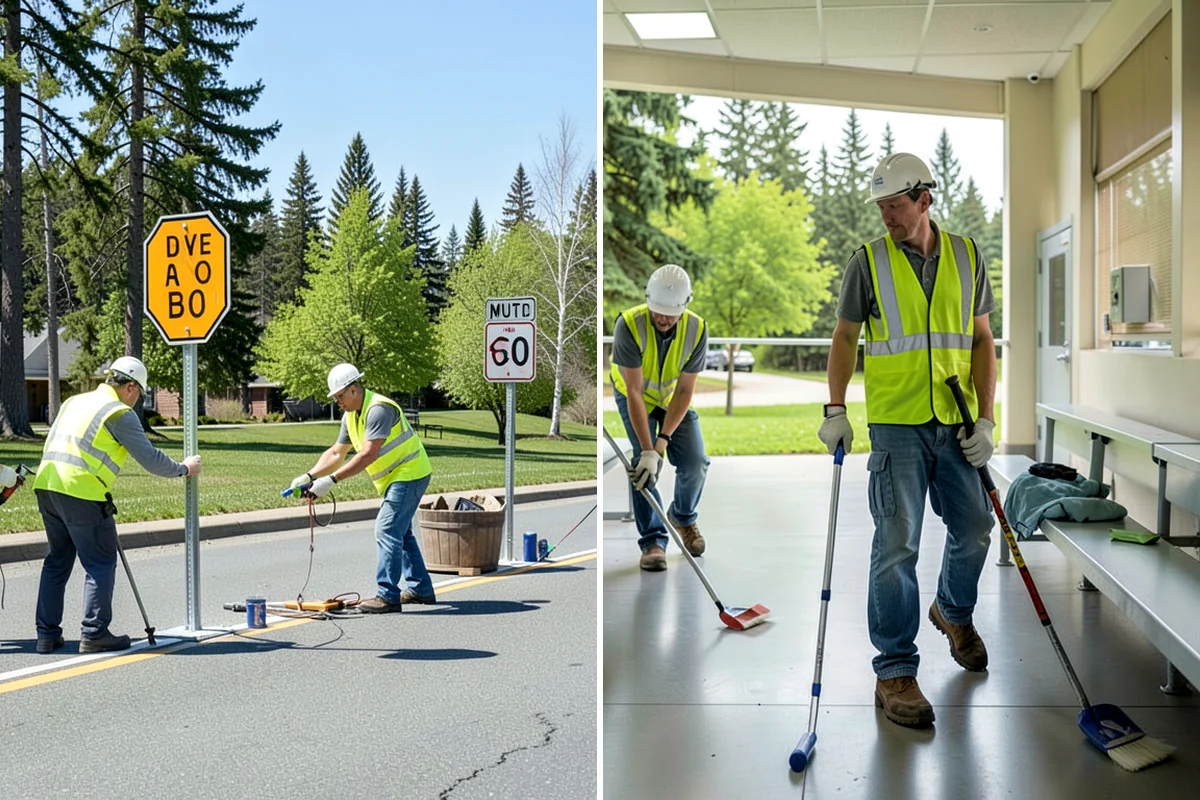 Parking Lot Lighting in Federal Way, King County, WA - Assess pole fixtures, photocells, timers, and coverage