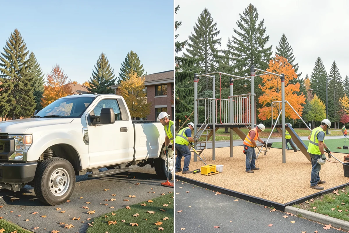 Parking Lot Lighting in Issaquah, King County, WA - Assess pole fixtures, photocells, timers, and coverage