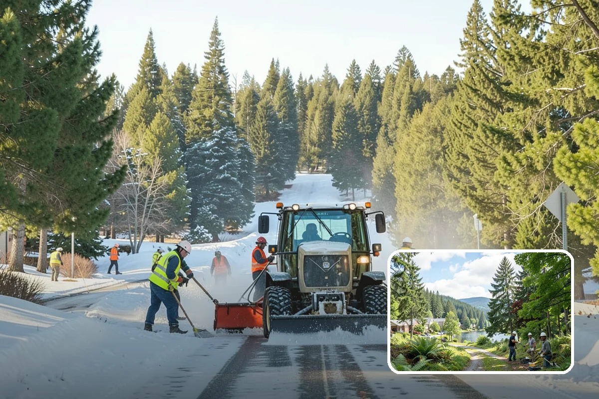 Parking Lot Lighting in Lake Forest Park, King County, WA - Improves safety and crime deterrence in public lots
