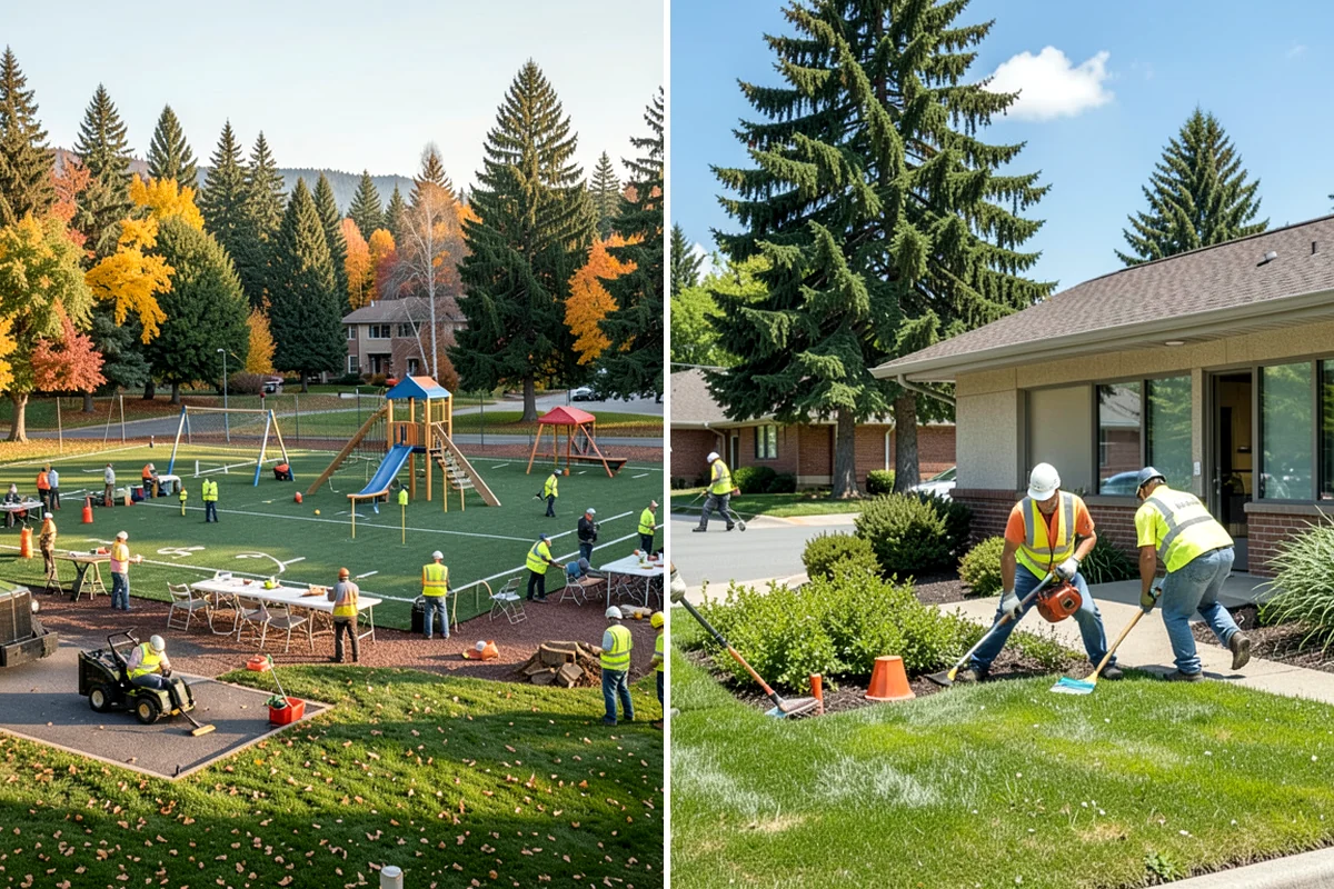 Parking Lot Lighting in Lake Forest Park, King County, WA - Assess pole fixtures, photocells, timers, and coverage