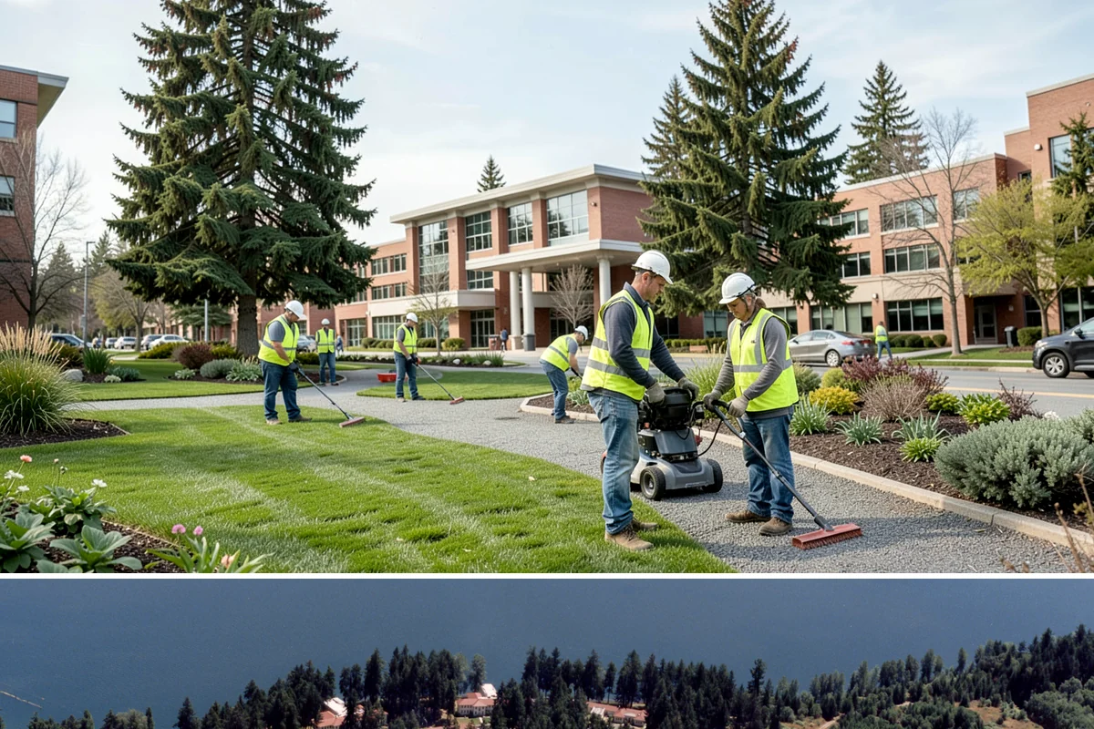 Parking Lot Lighting in Lakewood, Pierce County, WA - Lighting checks are valuable year-round and especially before winter, when early darkness increases lot usage after hours.