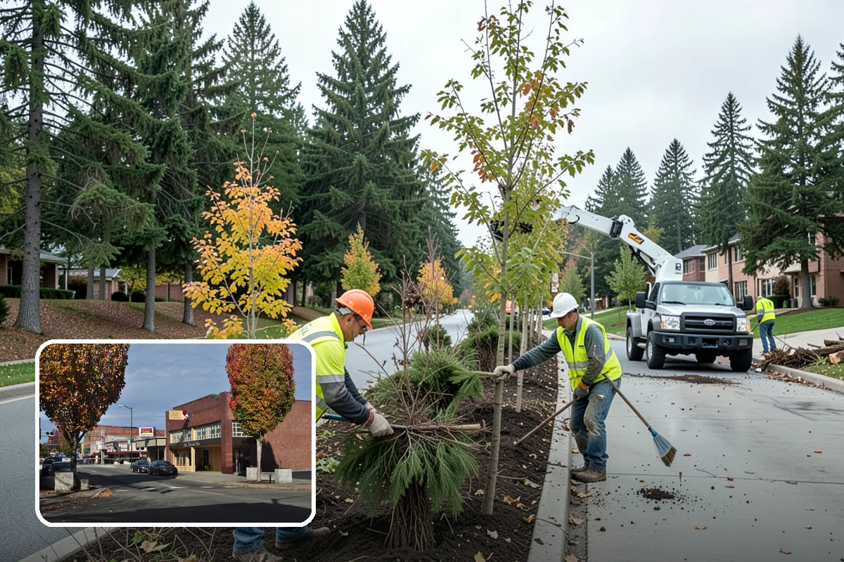 Parking Lot Lighting in Puyallup, Pierce County, WA - Improves safety and crime deterrence in public lots