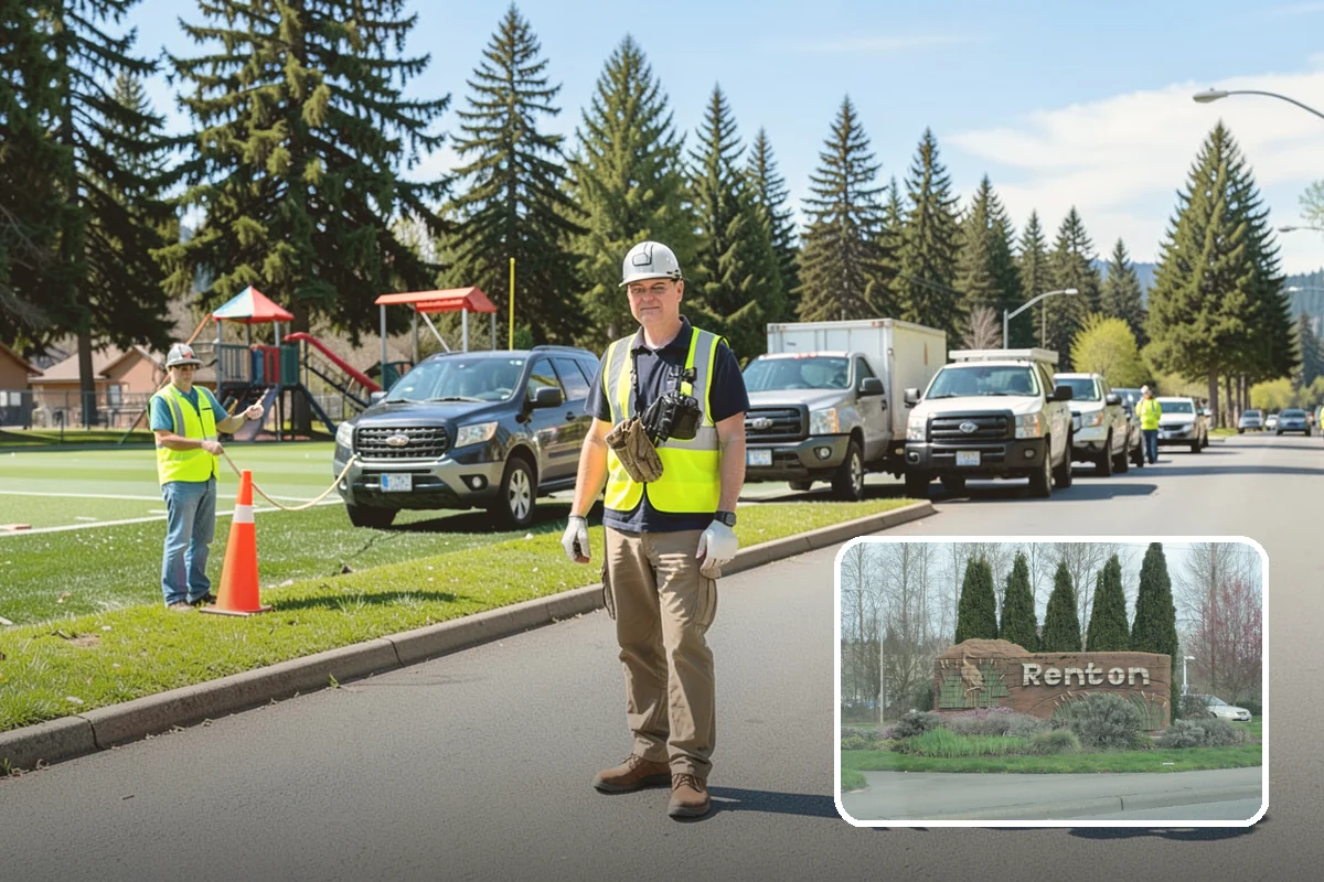 Parking Lot Lighting in Renton, King County, WA - Improves safety and crime deterrence in public lots