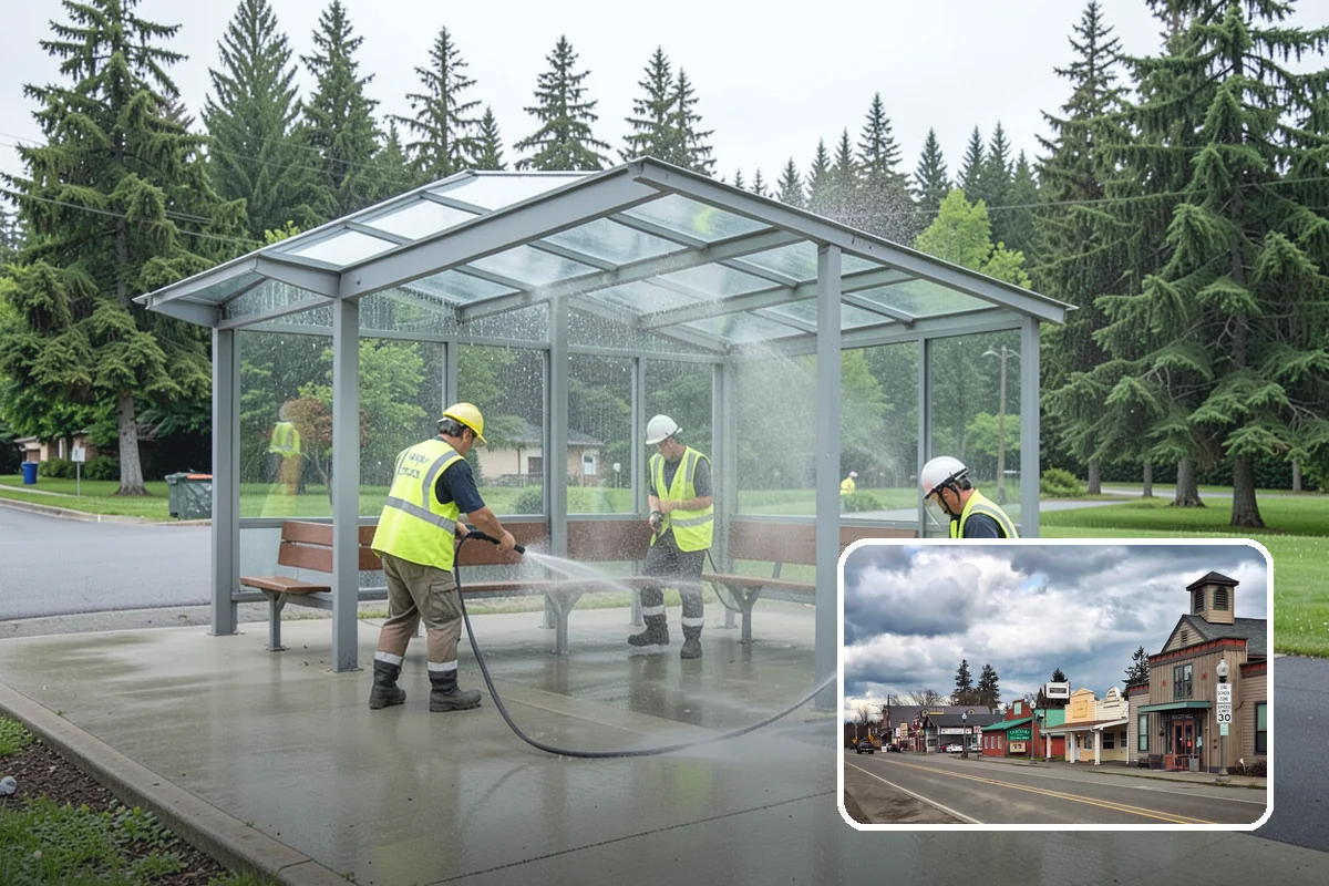 Parking Lot Lighting in Roy, Pierce County, WA - Improves safety and crime deterrence in public lots
