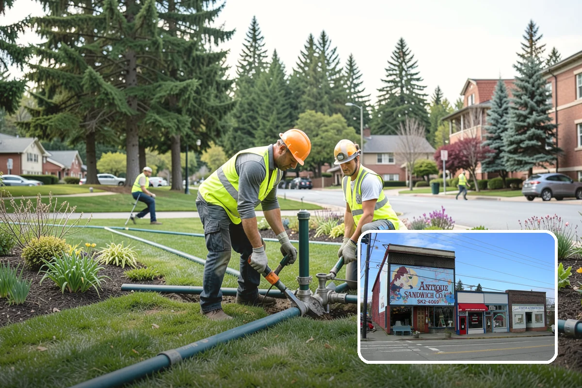Parking Lot Lighting in Ruston, Pierce County, WA - Improves safety and crime deterrence in public lots