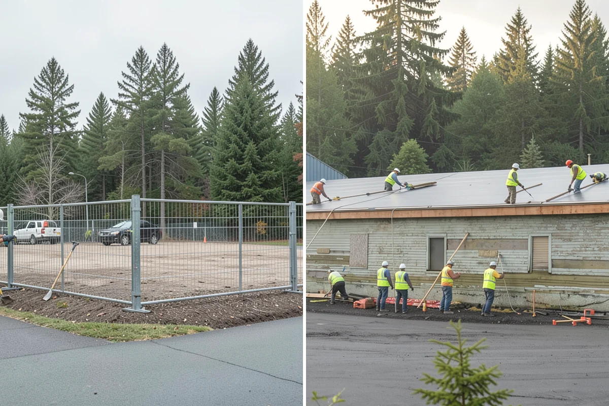 Parking Lot Lighting in Ruston, Pierce County, WA - Assess pole fixtures, photocells, timers, and coverage