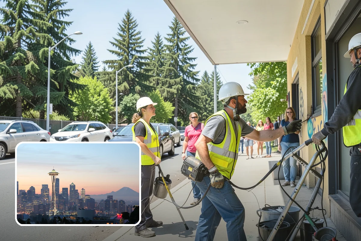 Parking Lot Lighting in Seattle, King County, WA - Improves safety and crime deterrence in public lots