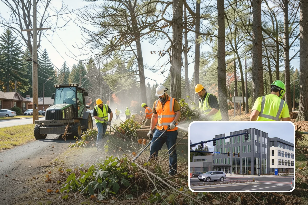 Parking Lot Lighting in Shoreline, King County, WA - Improves safety and crime deterrence in public lots