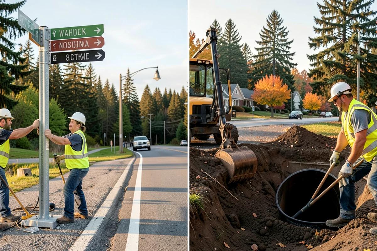 Parking Lot Lighting in Snoqualmie, King County, WA - Assess pole fixtures, photocells, timers, and coverage