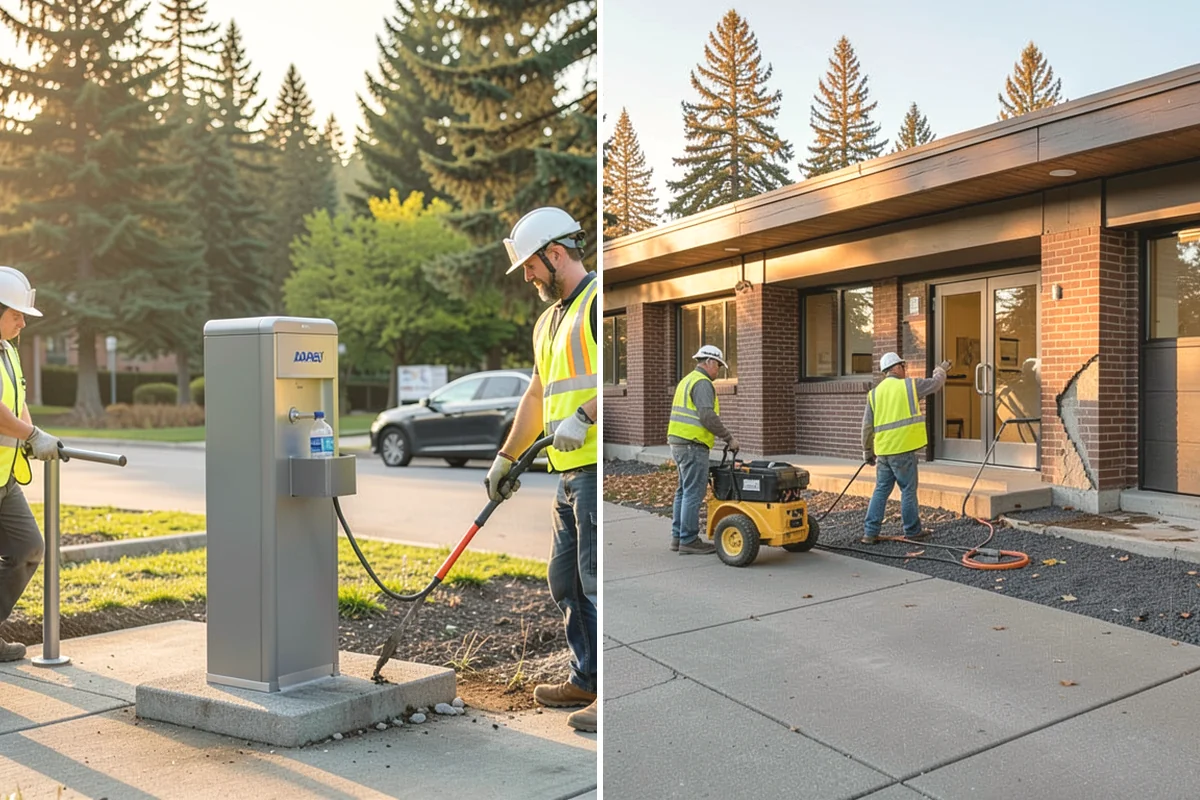 Parking Lot Lighting in Tacoma, Pierce County, WA - Assess pole fixtures, photocells, timers, and coverage