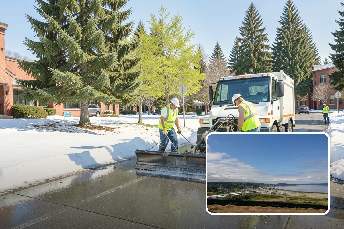 Parking Lot Lighting in University Place, Pierce County, WA - Improves safety and crime deterrence in public lots
