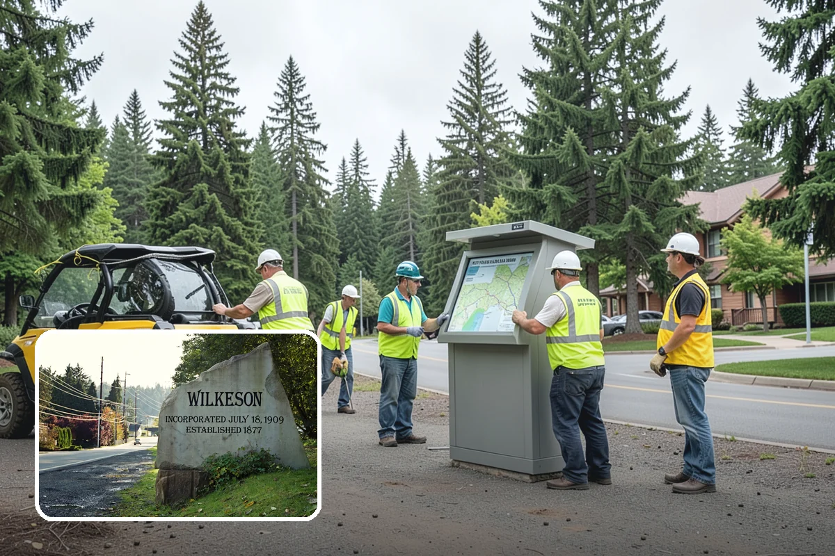 Parking Lot Lighting in Wilkeson, Pierce County, WA - Improves safety and crime deterrence in public lots