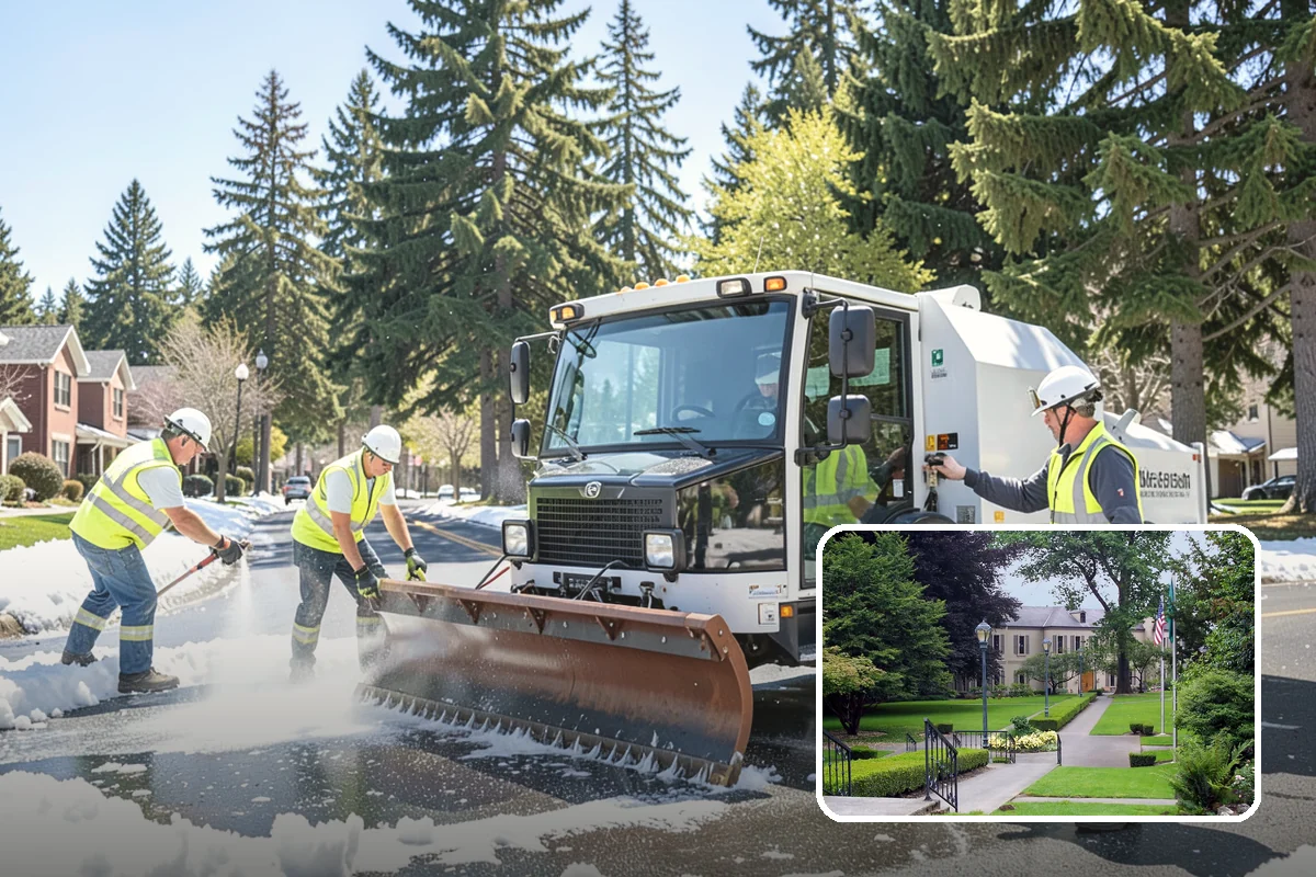 Parking Lot Lighting in Woodinville, King County, WA - Improves safety and crime deterrence in public lots