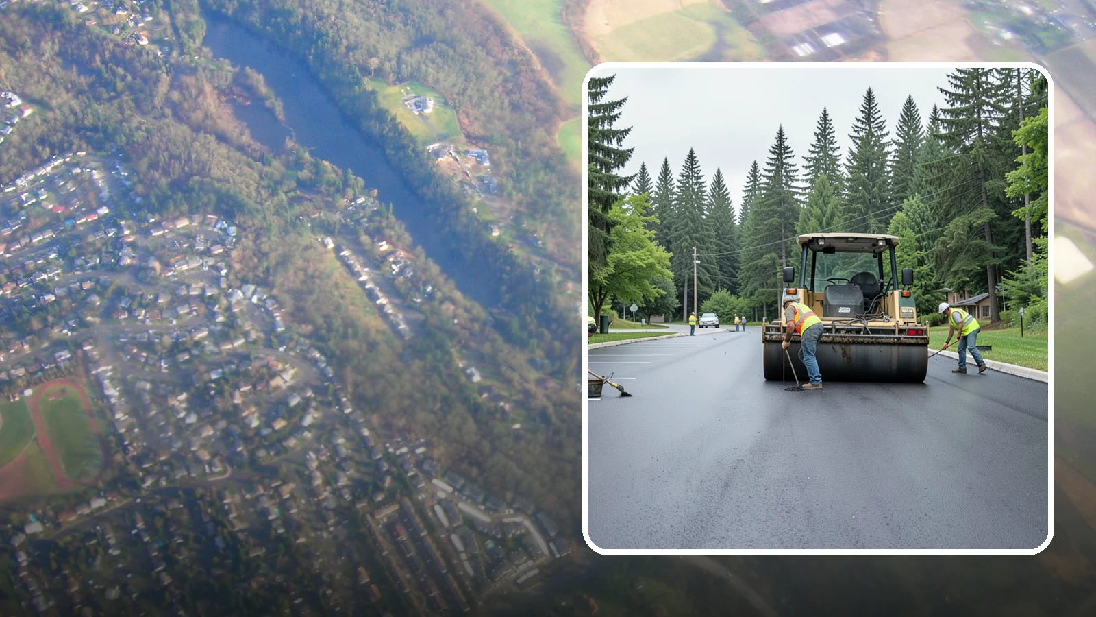 Parking Lot Paving in Algona, King County, WA - Full-depth and overlay paving for municipal parking lots at facilities, parks, and transit sites.