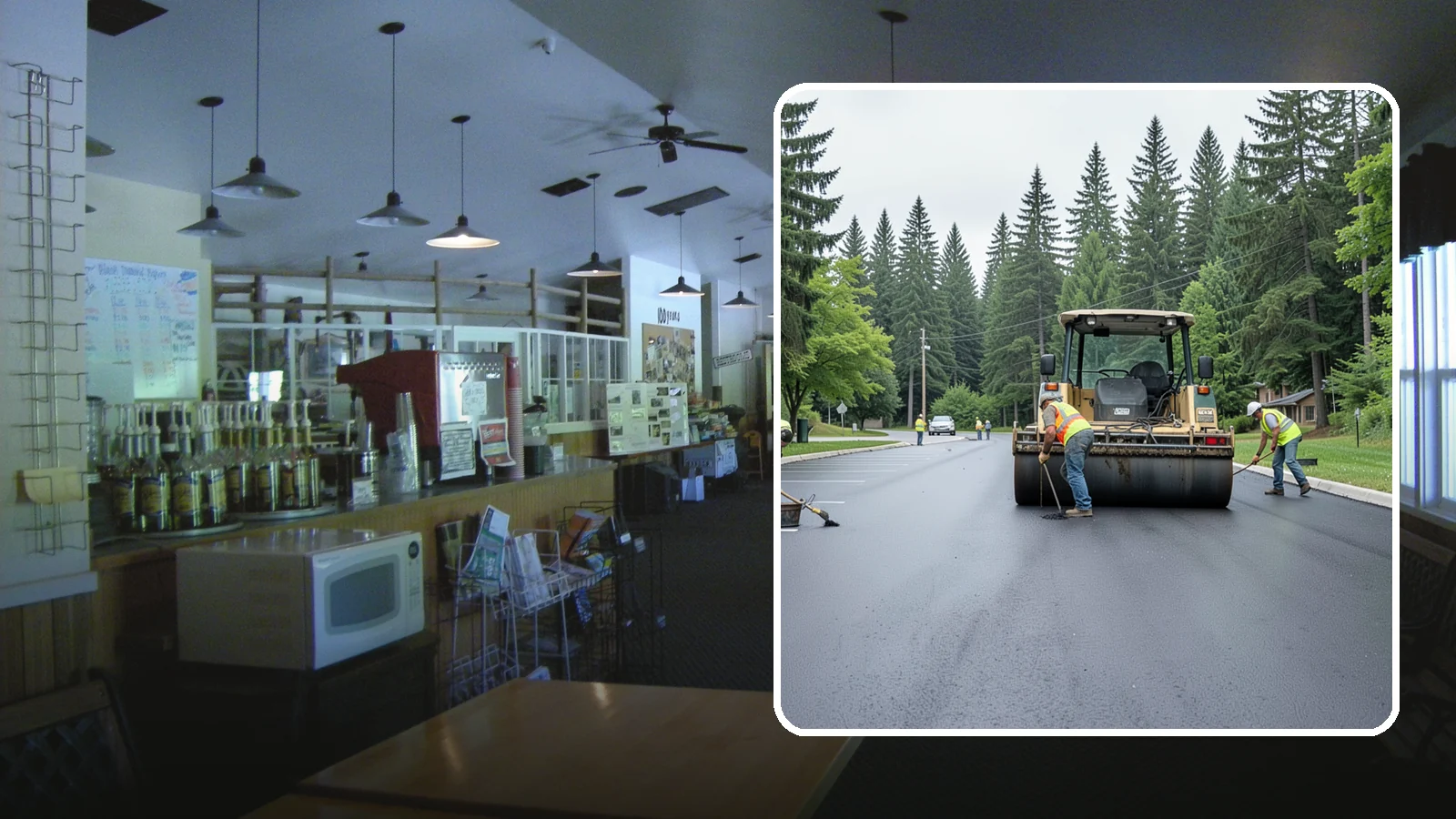 Parking Lot Paving in Black Diamond, King County, WA - Full-depth and overlay paving for municipal parking lots at facilities, parks, and transit sites.